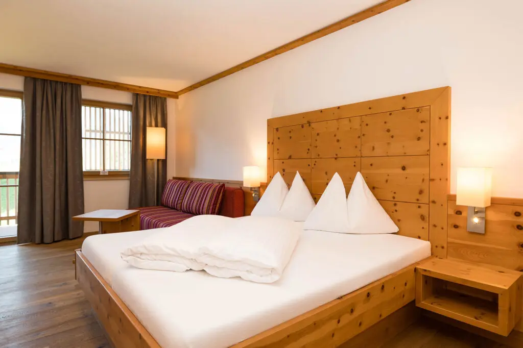 Doppelzimmer Alpenklang Zirbe Family - Zimmer in Großarl