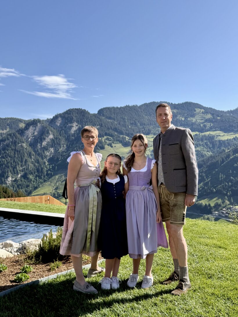 Familie Rohrmoser Gastgeber in Tracht