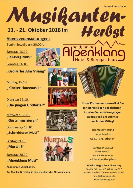 Musikanten-Herbst A4-2018 ohne Pauschalen