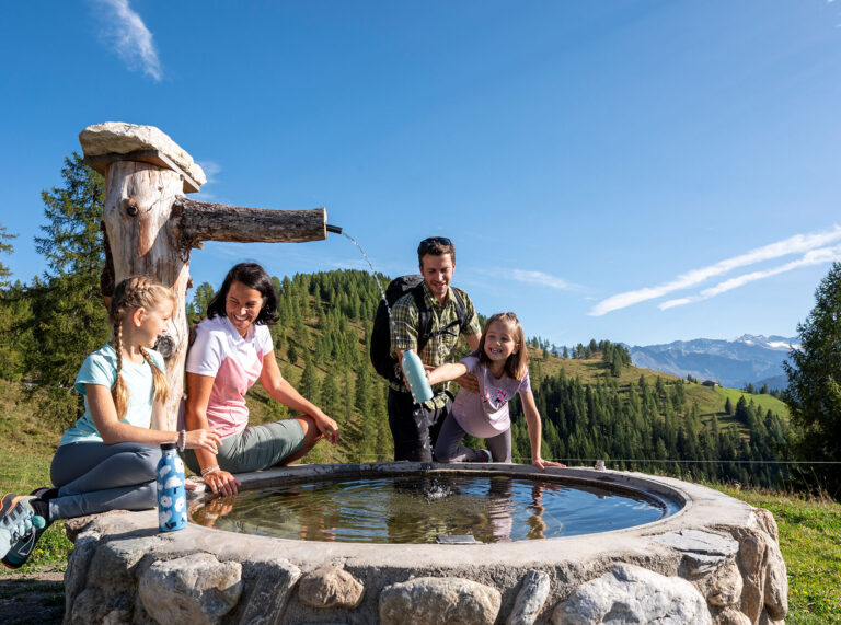 Familienwanderung im Großarltal, Salzburg