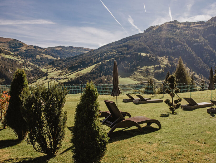 Garten - Hotel Alpenklang in Großarl Garten - Hotel Alpenklang in Großarl