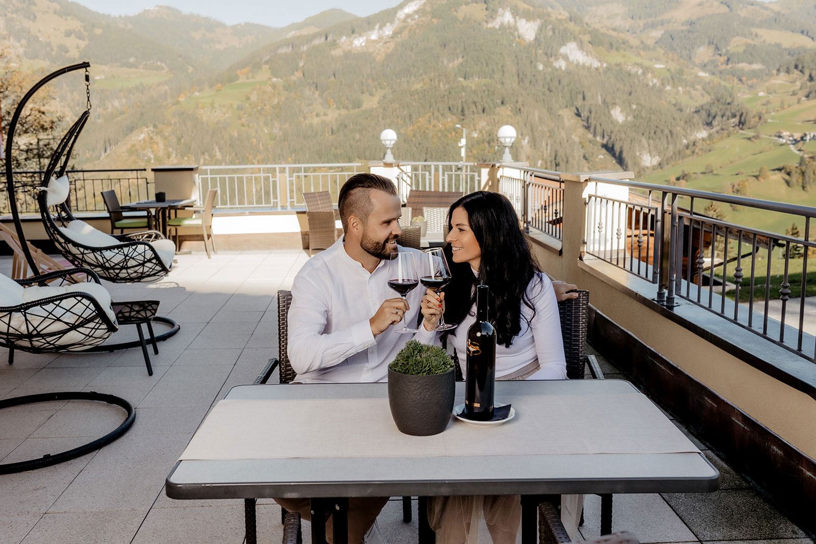 Terrasse - Hotel Alpenklang in Großarl