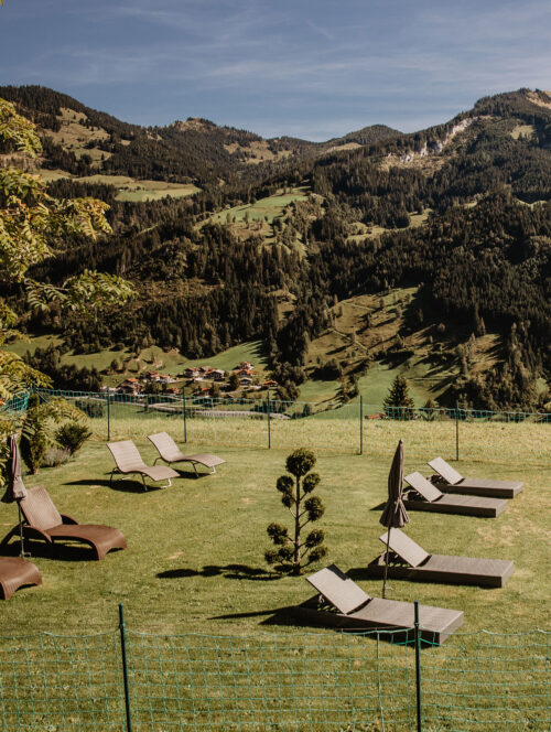 Liegewiese - Hotel Alpenklang, Sommerurlaub im Großarltal