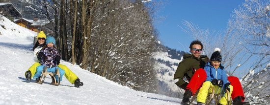 Rodeln in Großarl, Salzburger Land