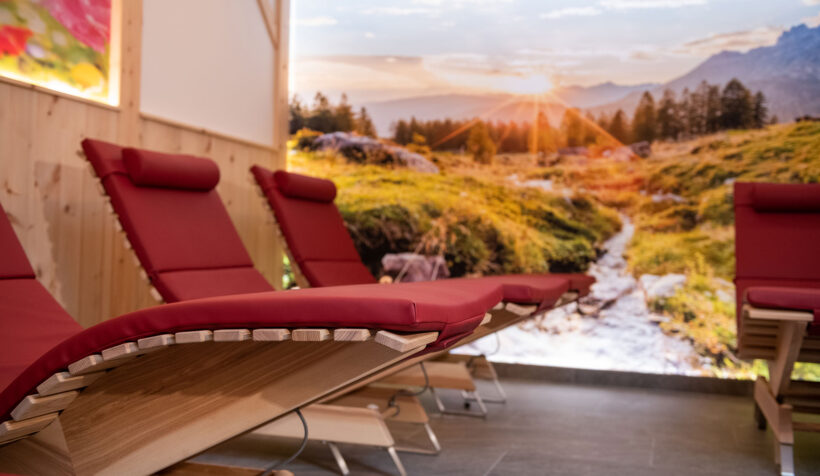 Ruheraum - Bergwellness im Hotel Alpenklang in Großarl