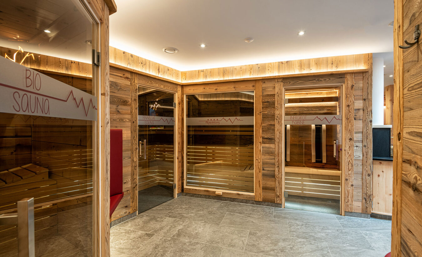 Saunen - Bergwellness im Hotel Alpenklang in Großarl