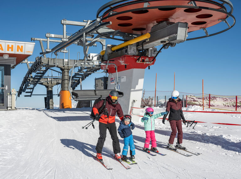 Skifahren mit der Familien im Großarltal, Ski amadé