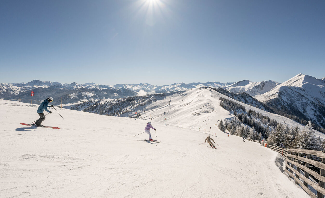 Skifahren im Skiurlaub im Großarltal, Ski amadé