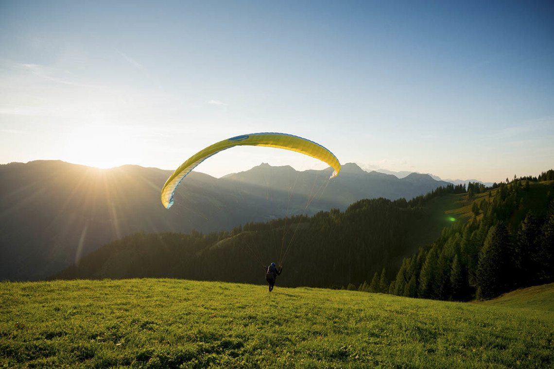 Paragleiten im Großarltal, Salzburger Land