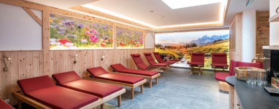 Wellnessbereich im 4 Sterne Hotel Alpenklang in Großarl